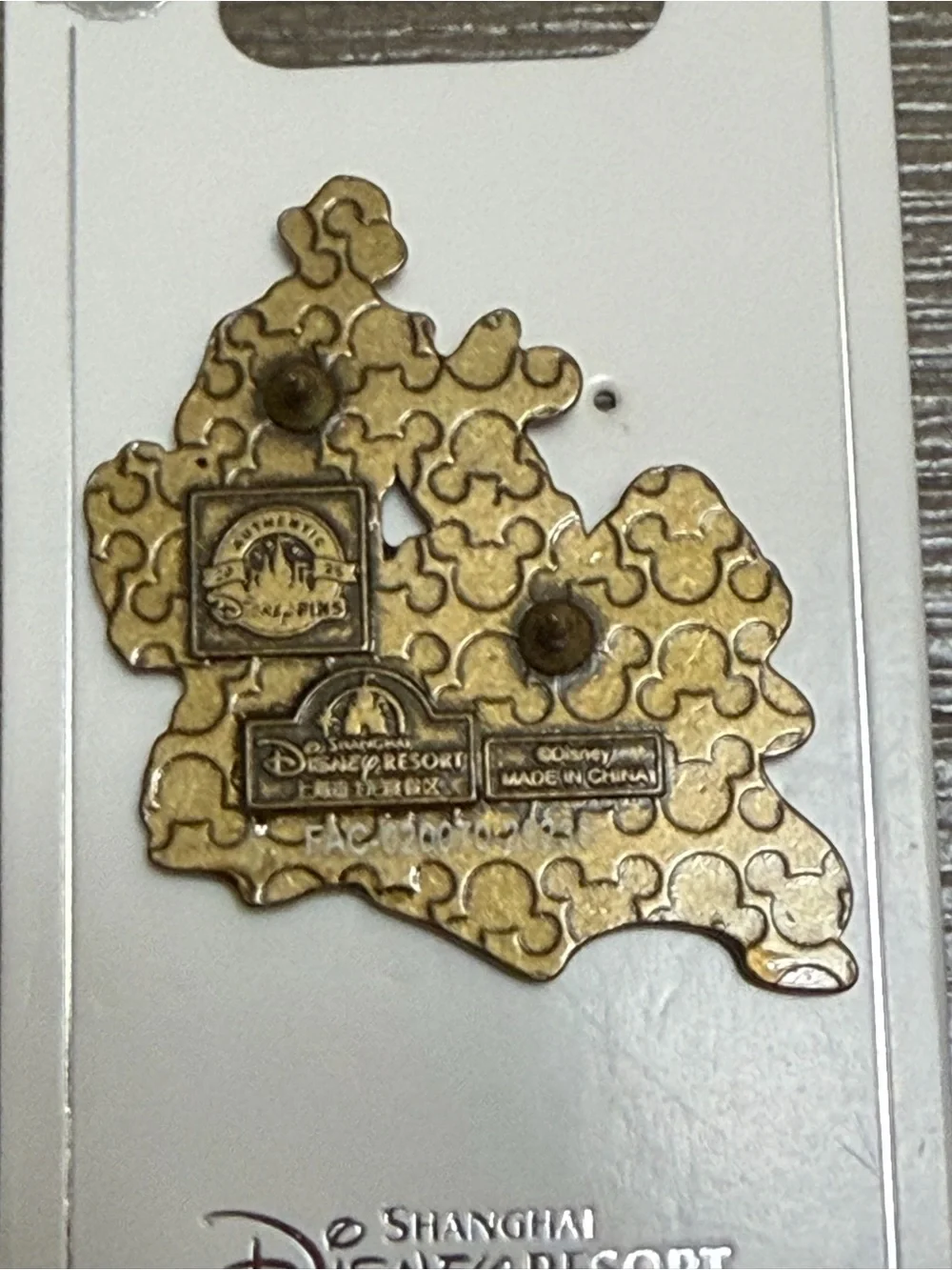 Shanghai Disney Chip and Dale Attraction Series Partners Statue Pin 2025